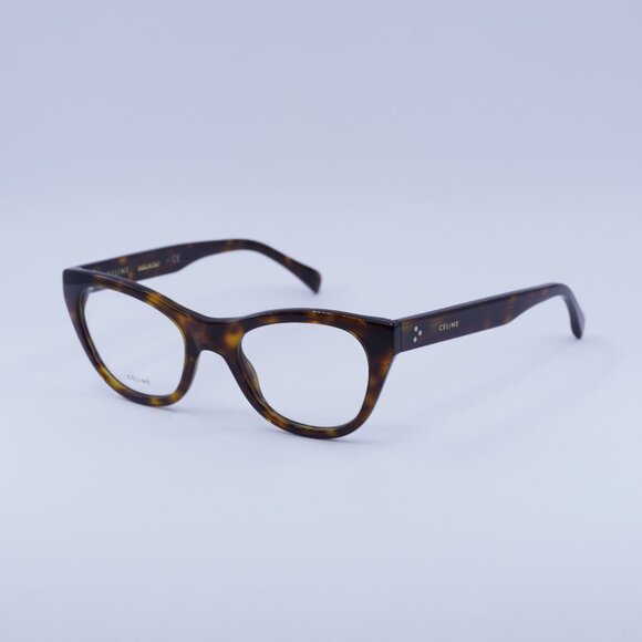 🕶️ New Celine CL50005I 054 Eyeglasses - Havana Frame 49mm - Picture 1 of 9